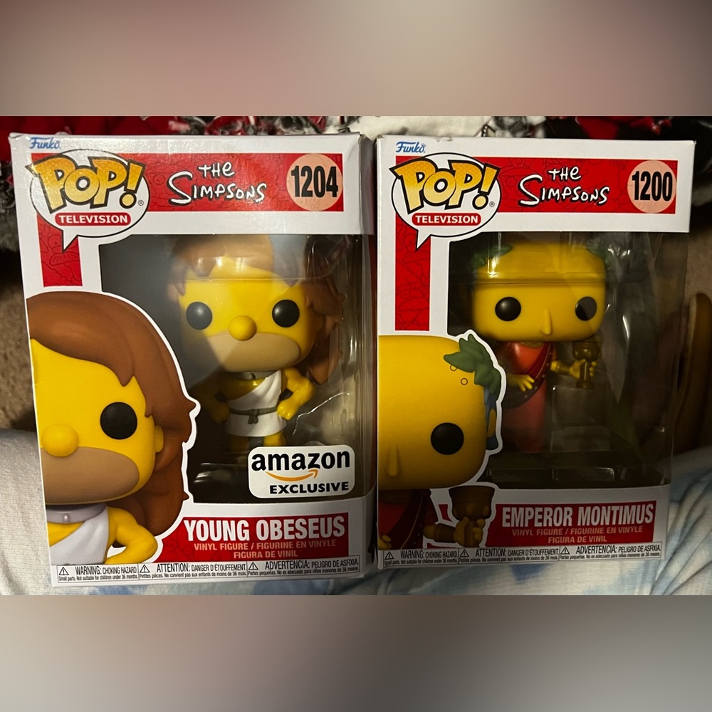 Funko Pop 1200 & 1204 - The Simpsons